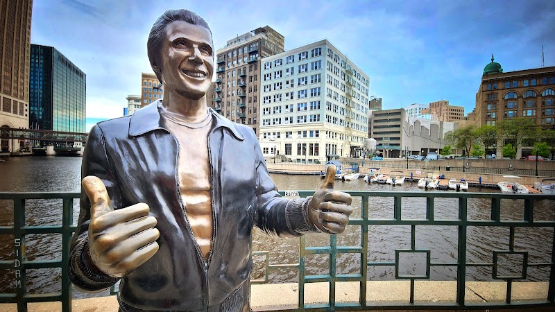 “Bronze Fonz” by Gerald P. Sawyer