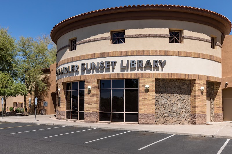Chandler Public Library - Sunset