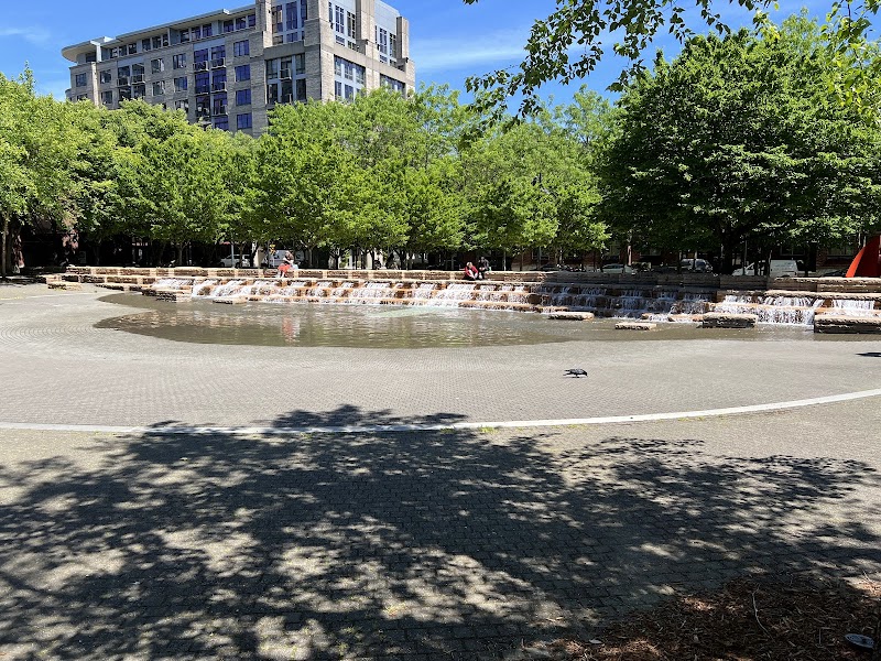 Jamison Square Interactive Fountain